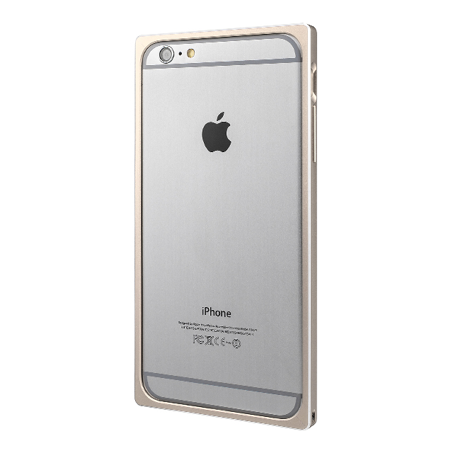 【iPhone6s Plus/6 Plus ケース】Straight Metal Bumper (Gold)goods_nameサブ画像