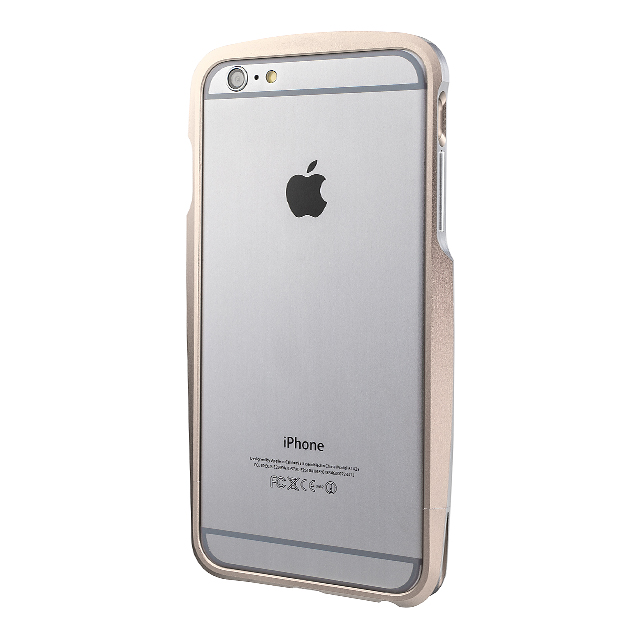 【iPhone6 Plus ケース】Round Metal Bumper (Gold)サブ画像