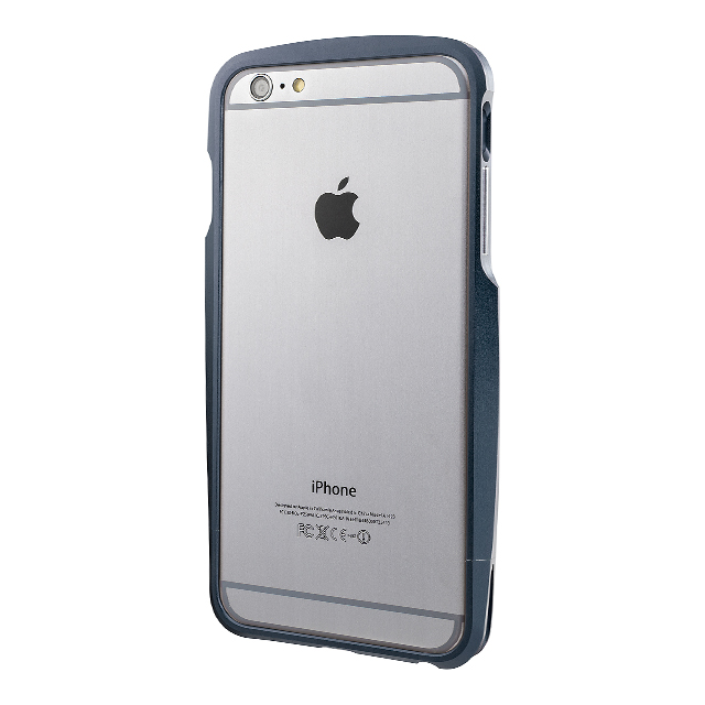 【iPhone6 Plus ケース】Round Metal Bumper (Navy)サブ画像