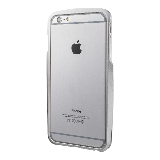 【iPhone6 Plus ケース】Round Metal Bumper (Silver)サブ画像