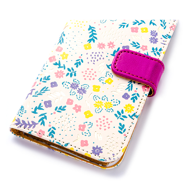 【iPhone6s/6 ケース】flower with iPhone Case purpleサブ画像