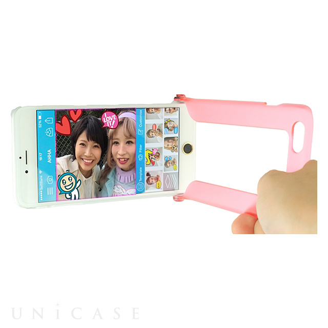 【iPhone6s Plus/6 Plus ケース】Snapshot Case SELFIE Clear / Hazy Fuchsiaサブ画像