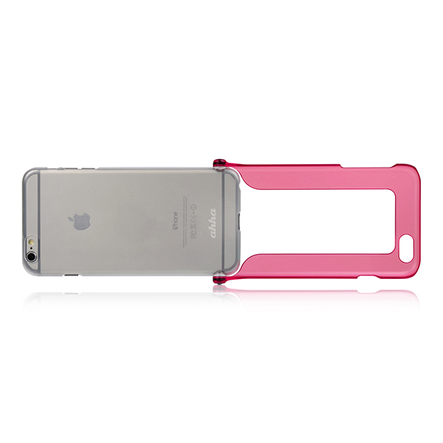 【iPhone6s Plus/6 Plus ケース】Snapshot Case SELFIE Clear / Hazy Fuchsiaサブ画像