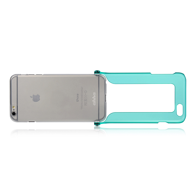 【iPhone6s Plus/6 Plus ケース】Snapshot Case SELFIE Clear / Hazy Turquoiseサブ画像