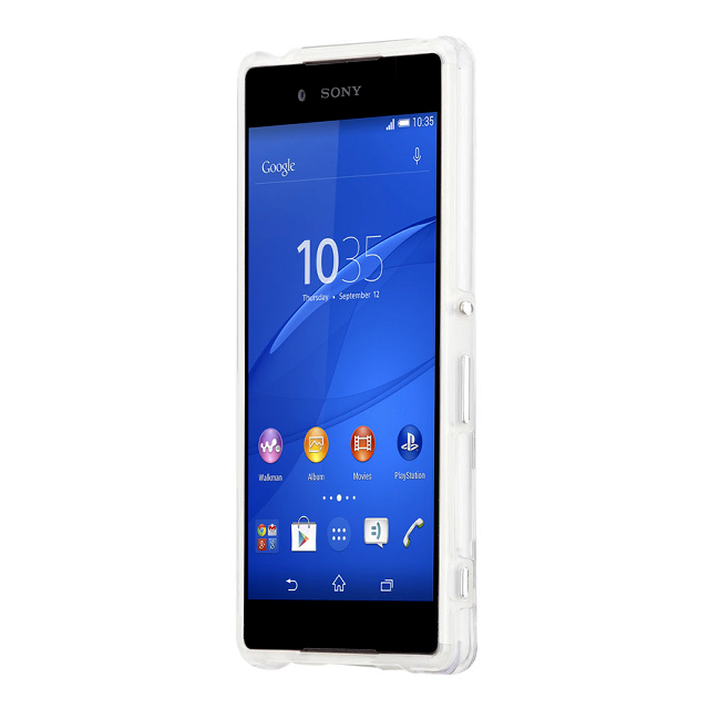 【XPERIA Z4 ケース】Hybrid Tough Naked Case Clear/Clearサブ画像