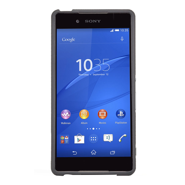 【XPERIA Z4 ケース】Hybrid Tough Case Black/Blackgoods_nameサブ画像