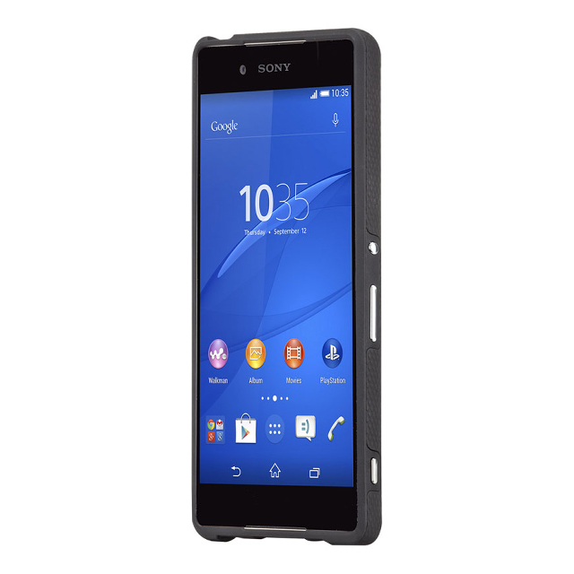 【XPERIA Z4 ケース】Hybrid Tough Case Black/Blackサブ画像