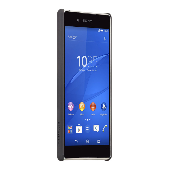 【XPERIA Z4 ケース】Barely There Case Matte Blackgoods_nameサブ画像