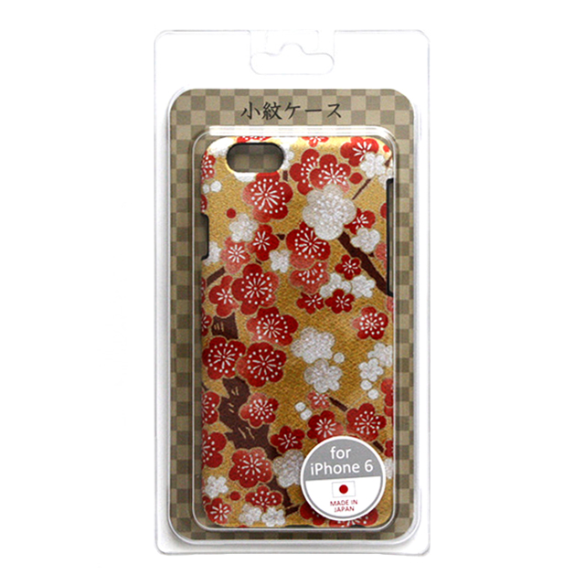 【iPhone6s/6 ケース】小紋ケース 小春梅＜黄＞goods_nameサブ画像