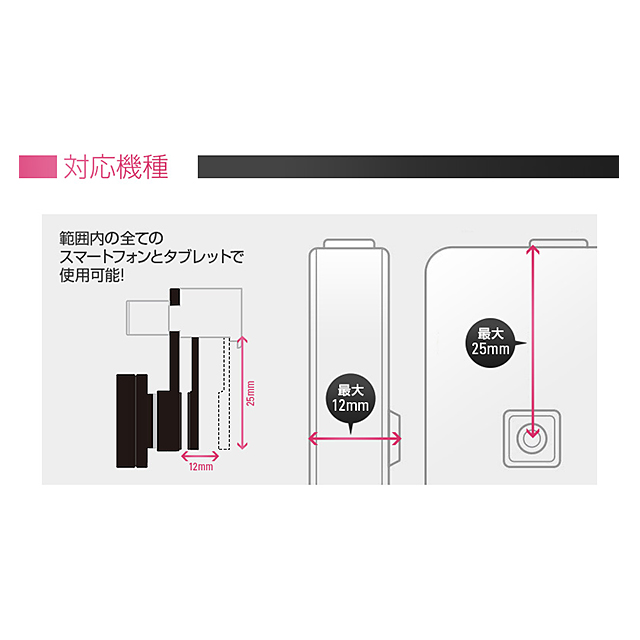 セルカレンズマウント 広角レンズセット (ゴールド)サブ画像