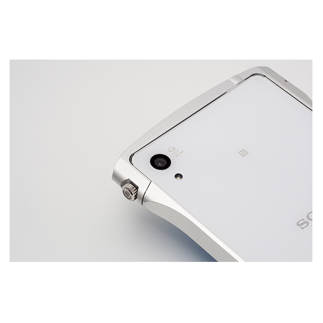 【XPERIA Z4 ケース】CLEAVE Aluminum Bumper Chrono Silvergoods_nameサブ画像