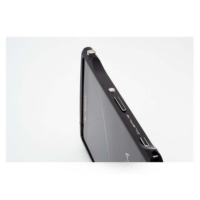 【XPERIA Z4 ケース】CLEAVE Aluminum Bumper Chrono Blackサブ画像