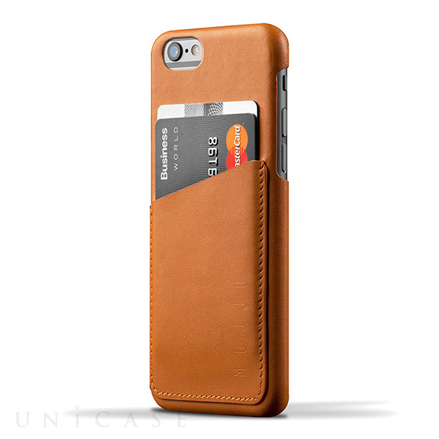 【iPhone6s/6 ケース】Leather Wallet Case (ブラウン)