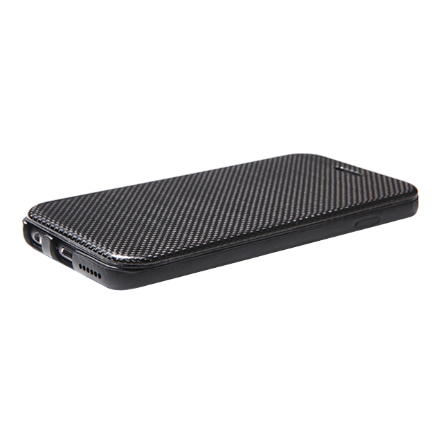 【iPhone6s Plus/6 Plus ケース】Carbon Fiber ＆ Leather Case Blackサブ画像