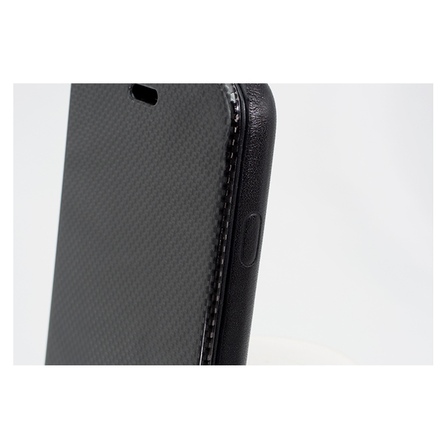 【iPhone6s Plus/6 Plus ケース】Carbon Fiber ＆ Leather Case Blackサブ画像