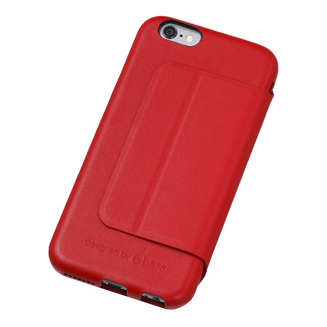 【iPhone6s Plus/6 Plus ケース】Carbon Fiber ＆ Leather Case Redサブ画像