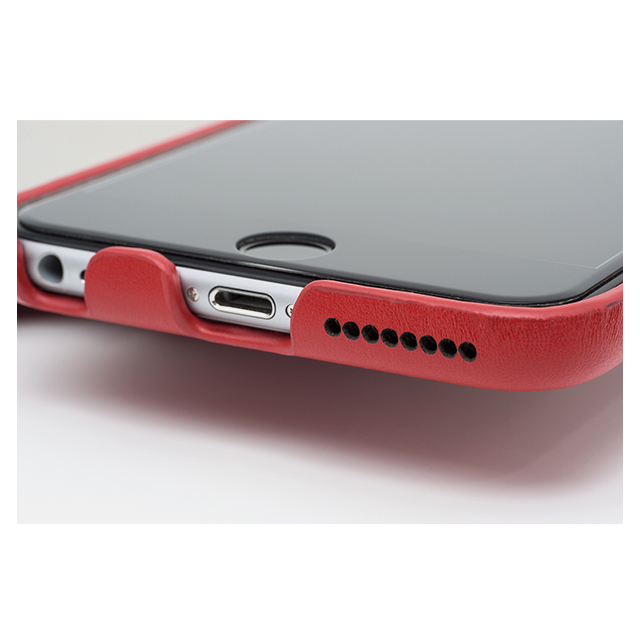 【iPhone6s Plus/6 Plus ケース】Genuine Leather Case (Red)goods_nameサブ画像