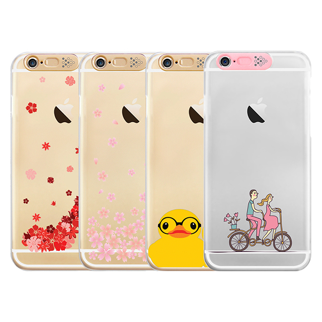 【iPhone6s/6 ケース】Clear Art イルミネーションケース (ゴールド/スプリングヒール)サブ画像