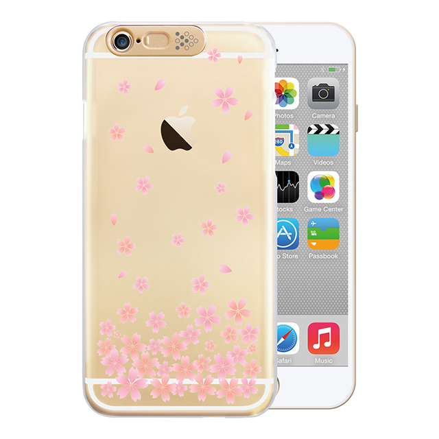 【iPhone6s/6 ケース】Clear Art イルミネーションケース (ゴールド/チェリーブロッサム)goods_nameサブ画像