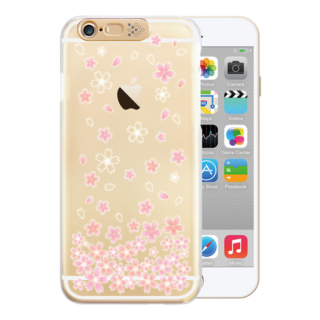 【iPhone6s/6 ケース】Clear Art イルミネーションケース (ゴールド/チェリーブロッサム)goods_nameサブ画像