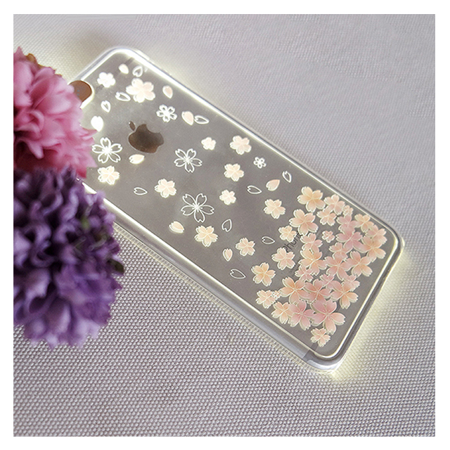 【iPhone6s/6 ケース】Clear Art イルミネーションケース (ゴールド/チェリーブロッサム)goods_nameサブ画像