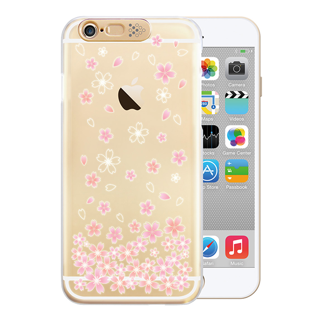 【iPhone6s Plus/6 Plus ケース】Clear Art イルミネーションケース (ゴールド/チェリーブロッサム)サブ画像