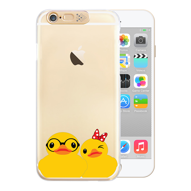 【iPhone6s Plus/6 Plus ケース】Clear Art イルミネーションケース (ゴールド/カップルダック)goods_nameサブ画像