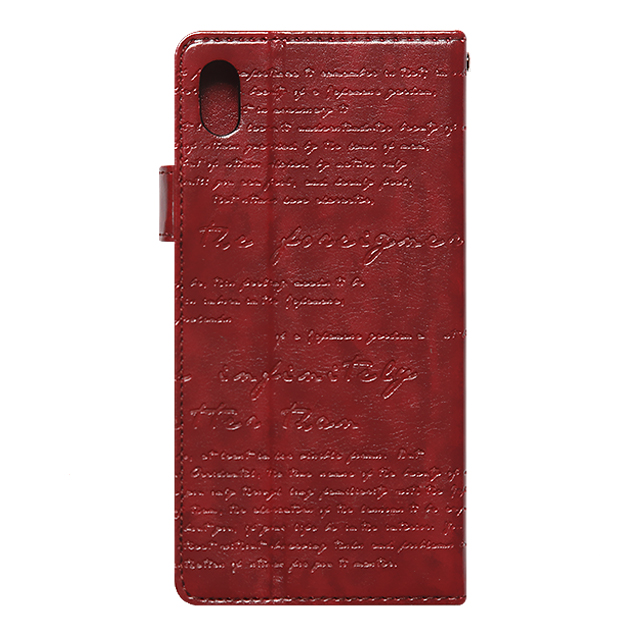 【XPERIA Z4 ケース】Lettering Diary (ワイン)goods_nameサブ画像