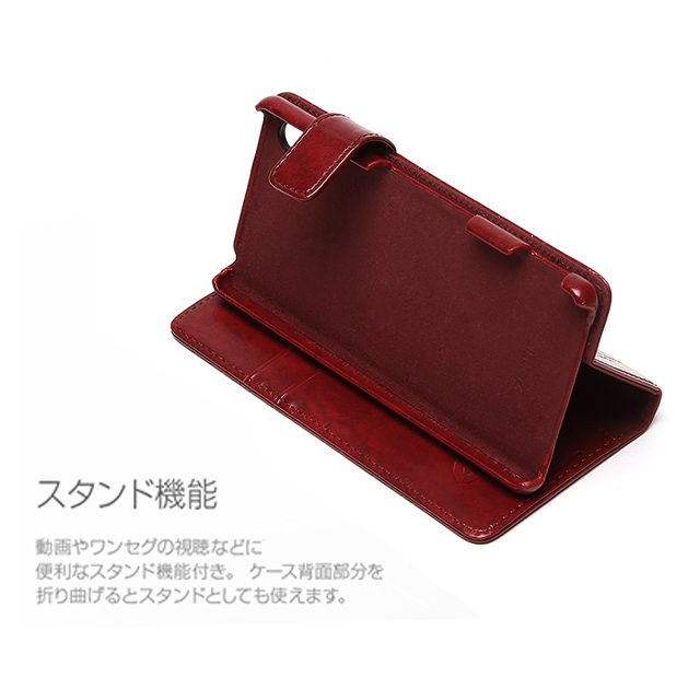 【XPERIA Z4 ケース】Lettering Diary (ワイン)goods_nameサブ画像