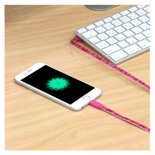 Pretty Lightning Cable (ピンク迷彩)goods_nameサブ画像