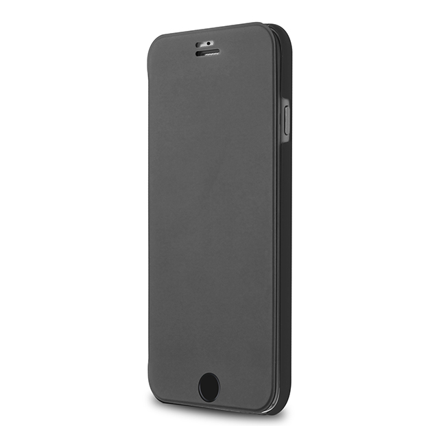 【iPhone6s/6 ケース】Booklet case Quick View ＆ Answer call function (BLACK)サブ画像