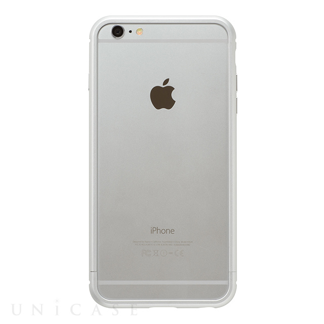 【iPhone6s Plus/6 Plus ケース】METAL BUMPER (PLAIN SILVER)