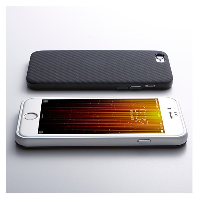 【iPhone6s/6 ケース】Hybrid Case UNIO (Kevlar Silver)サブ画像
