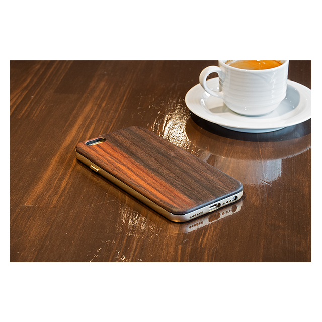 【iPhone6s/6 ケース】Hybrid Case UNIO (Ebony Gold)サブ画像