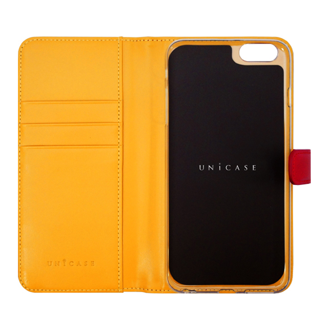 【iPhone6s/6 ケース】COWSKIN Diary Red×Buttercup for iPhone6s/6サブ画像