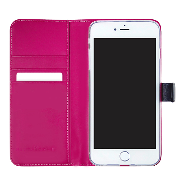 【iPhone6s/6 ケース】COWSKIN Diary Navy×Pink for iPhone6s/6goods_nameサブ画像