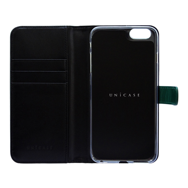 【iPhone6s/6 ケース】COWSKIN Diary Green×Black for iPhone6s/6goods_nameサブ画像