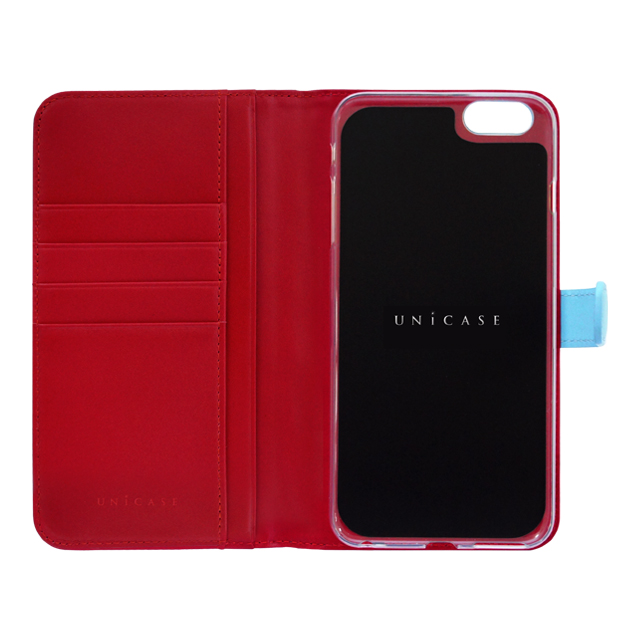 【iPhone6s Plus/6 Plus ケース】COWSKIN Diary Blue×Red for iPhone6s Plus/6 Plusサブ画像