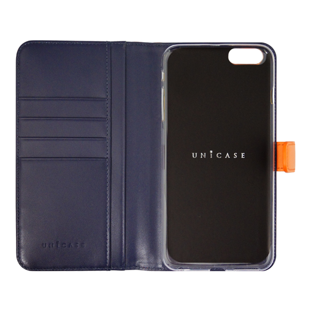 【iPhone6s Plus/6 Plus ケース】COWSKIN Diary Orange×Navy for iPhone6s Plus/6 Plusgoods_nameサブ画像