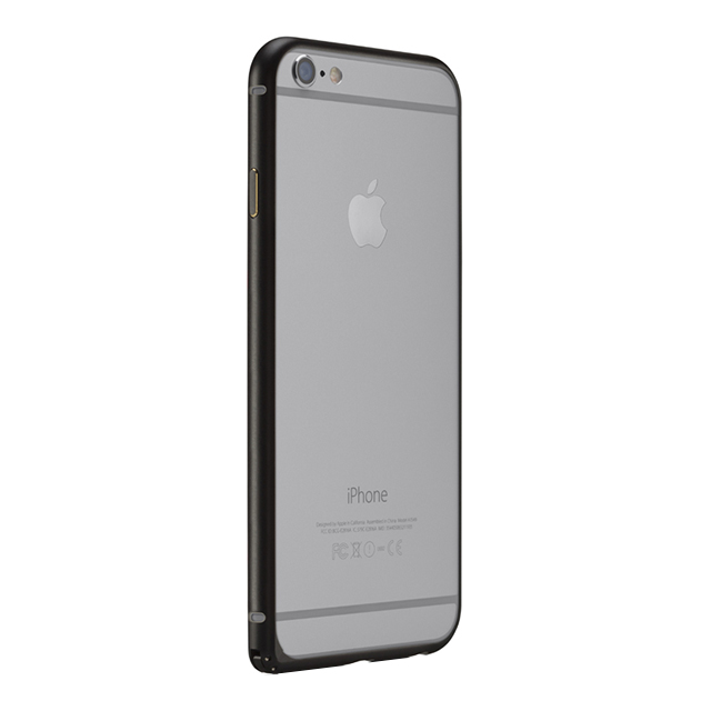 【iPhone6 ケース】Essence Bumper / Black (with Gold Edge)goods_nameサブ画像