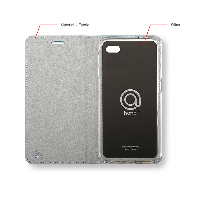 【iPhone6s/6 ケース】SLIM TWIN POCKET CASE/アクアブルーgoods_nameサブ画像