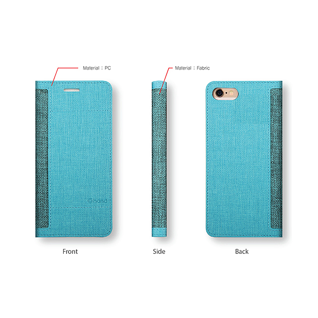 【iPhone6s/6 ケース】SLIM TWIN POCKET CASE/アクアブルーgoods_nameサブ画像