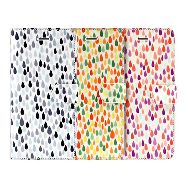 【iPhone6s/6 ケース】Pastel Diary (Rain/グレー)goods_nameサブ画像