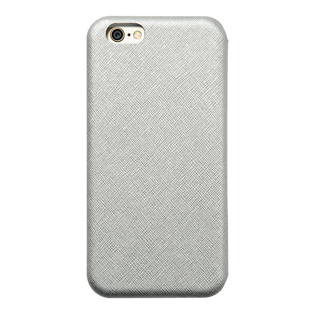 【iPhone6s/6 ケース】手帳型クラムシェルケース Zara (Silver)サブ画像