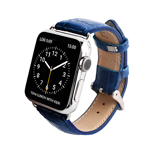 【Apple Watch バンド 44/42mm】クロコシリーズ (Cobalt Blue Croco) for Apple Watch Series4/2/1goods_nameサブ画像