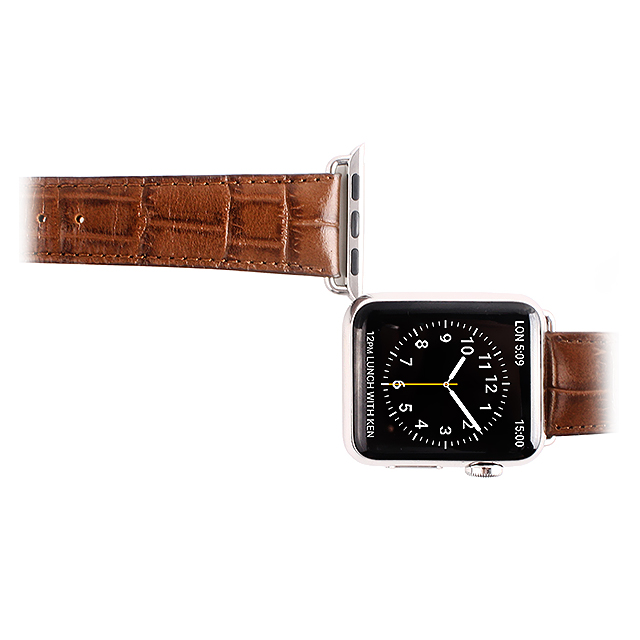 【Apple Watch バンド 44/42mm】クロコシリーズ (Brown Croco) for Apple Watch Series4/2/1goods_nameサブ画像