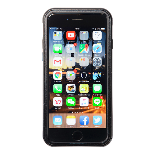 【iPhone6 ケース】フルメタルジャケット ALL BLACKgoods_nameサブ画像