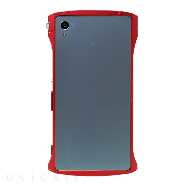 【XPERIA Z4 ケース】CLEAVE Aluminum Bumper Chrono Red