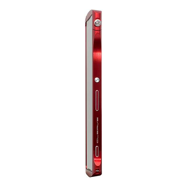 【XPERIA Z4 ケース】CLEAVE Aluminum Bumper Chrono Redサブ画像