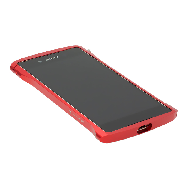 【XPERIA Z4 ケース】CLEAVE Aluminum Bumper Chrono Redサブ画像